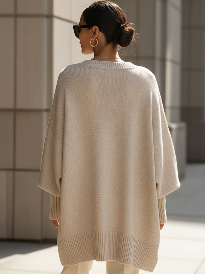 Ashlyn - Jersey oversize de tacto suave