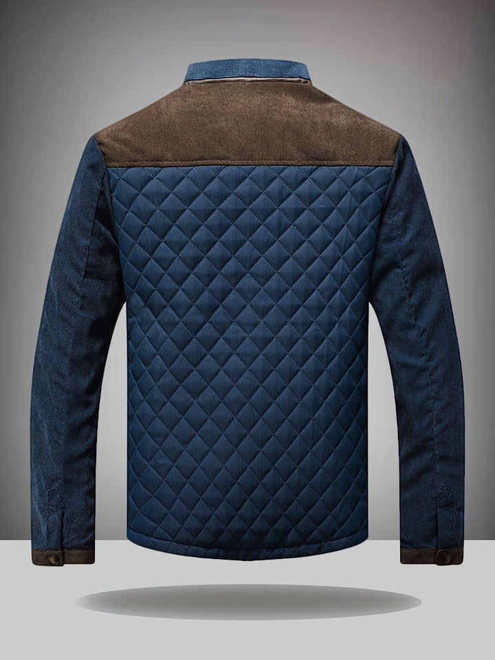 Elio - Chaqueta acolchada de rombos