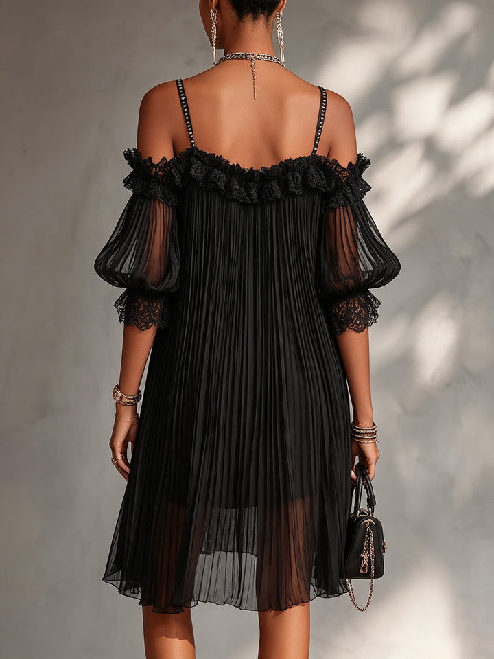 Leorina - Minivestido elegante de tirantes