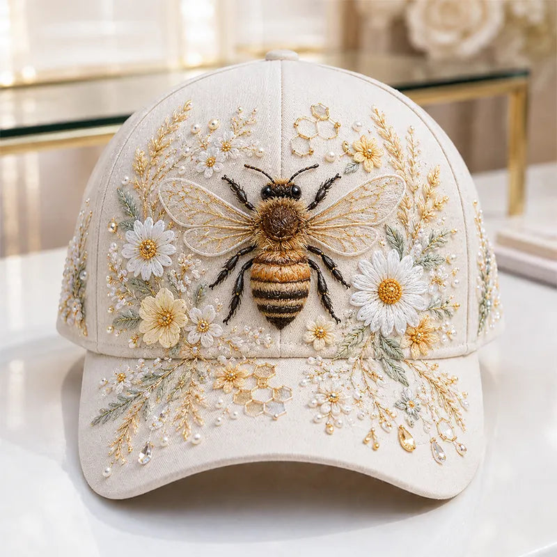 Arlena - Gorra con motivo de caballo floral