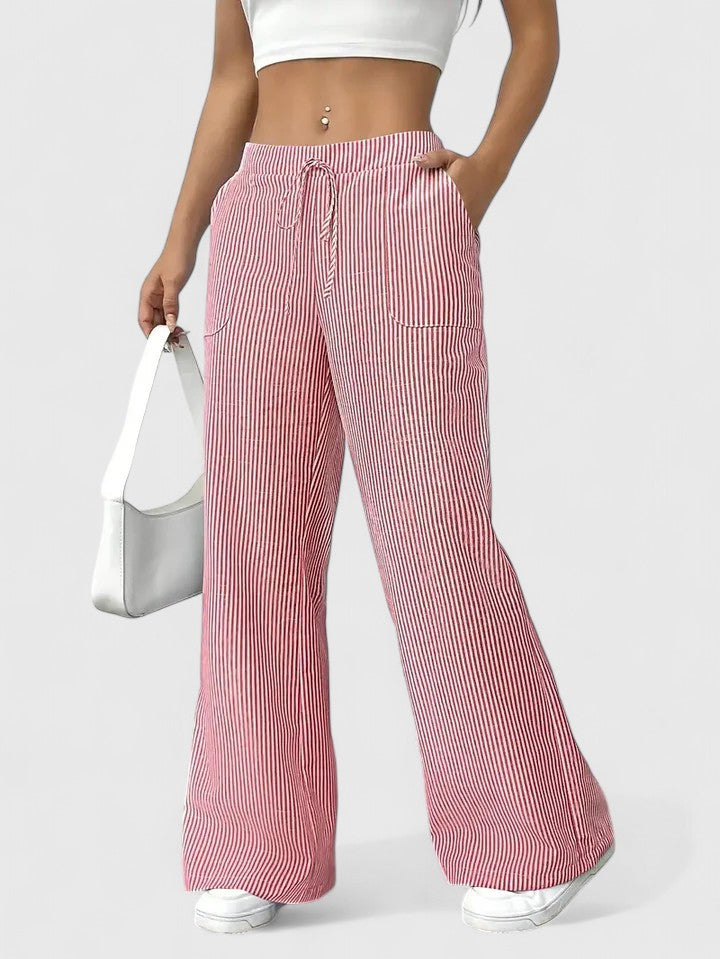 Chelsea - Pantalón de tacto suave con cordón ajustable