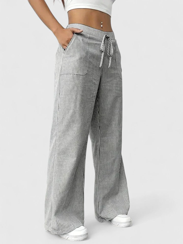 Chelsea - Pantalón de tacto suave con cordón ajustable