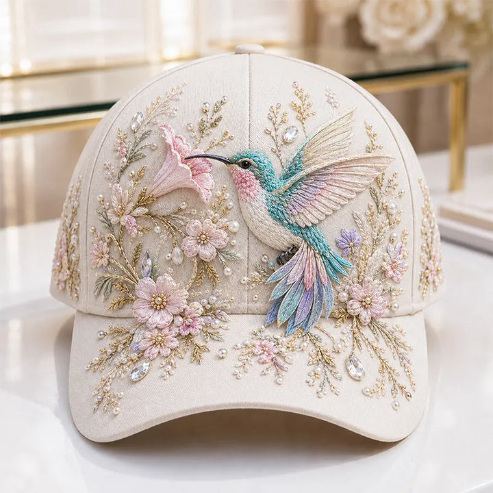 Arlena - Gorra con motivo de caballo floral