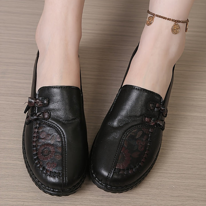 Faela - Mocasines sin cordones acolchados