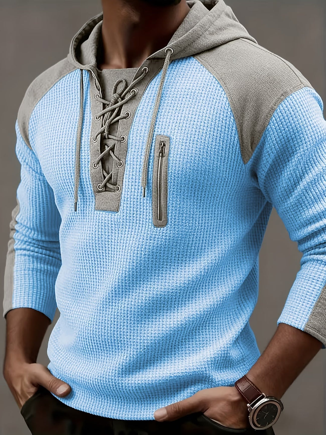 Ashcombe - Sudadera de canalé abrigada