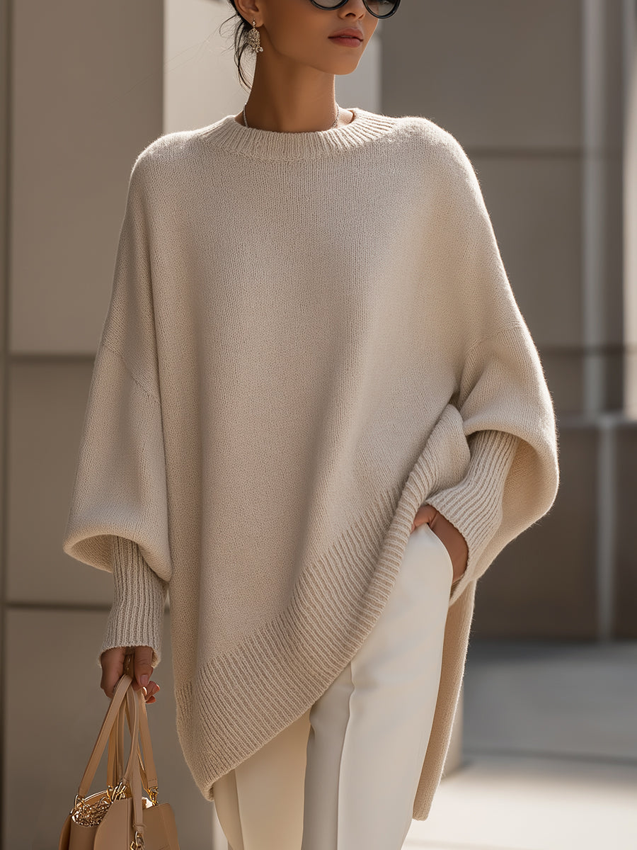 Ashlyn - Jersey oversize de tacto suave