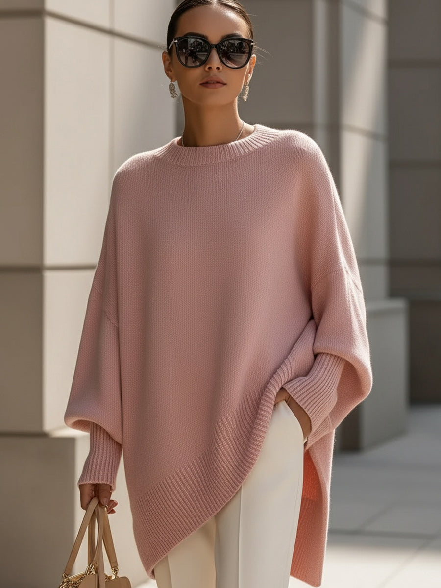 Izzie - Poncho drapeado