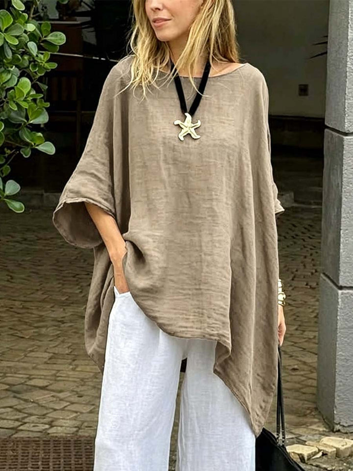 Bethany - Túnica oversize de manga murciélago