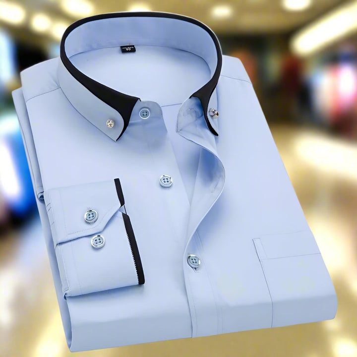 Falken - Camisa premium de botonadura frontal