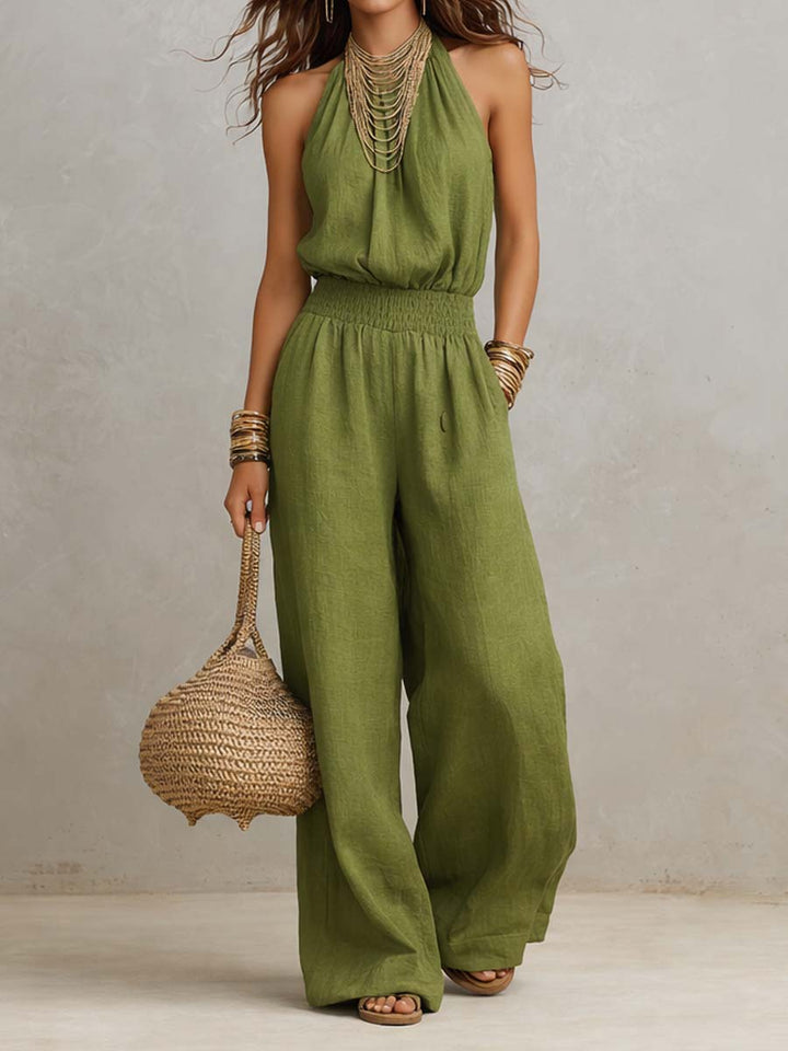 Elenie - Mono ligero de cuello halter