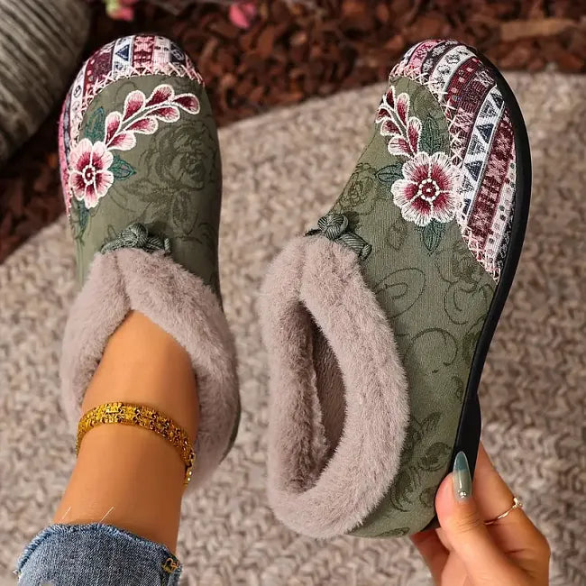 Isola - Zapatos sin cordones con forro floral