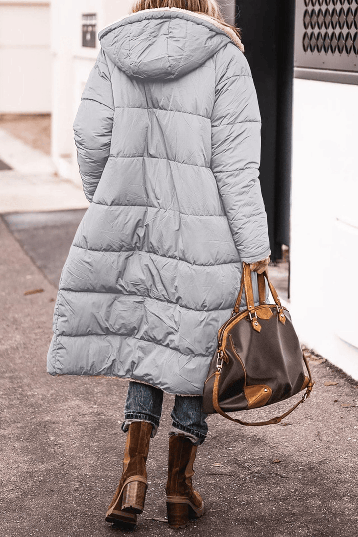 Nellie - Abrigo largo reversible