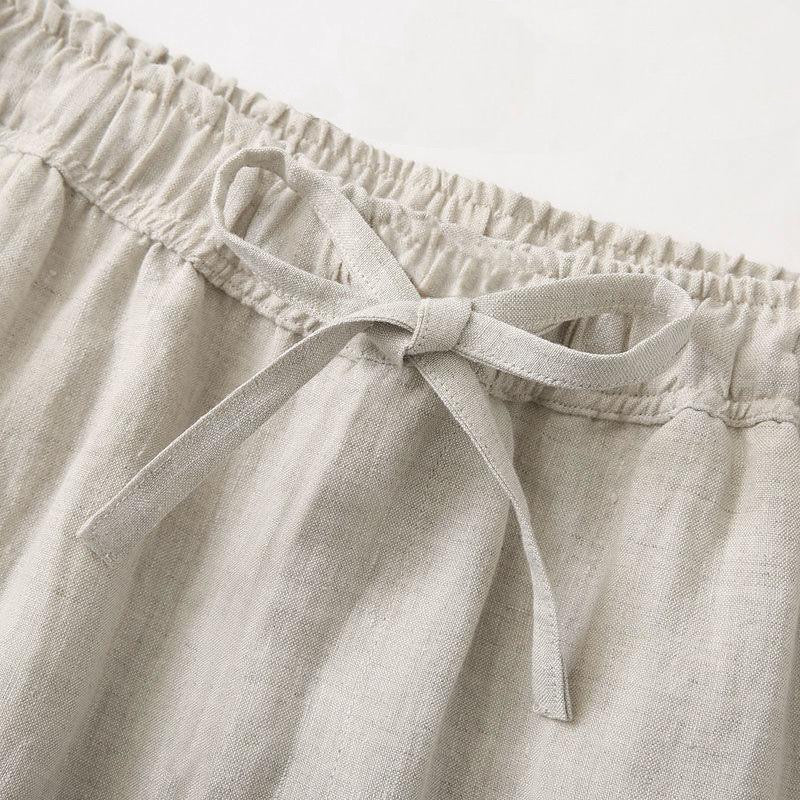 Walker - Pantalones ligeros de lino
