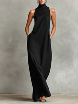 Adelaida - Vestido largo de lino ligero