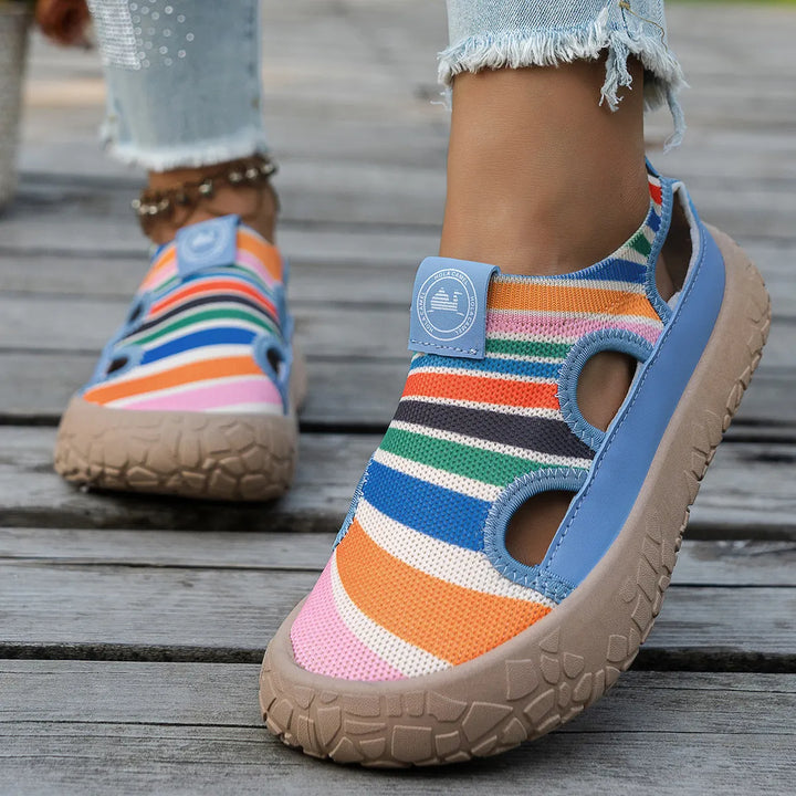 Maelina - Zapatillas ortopédicas para caminar con amortiguación