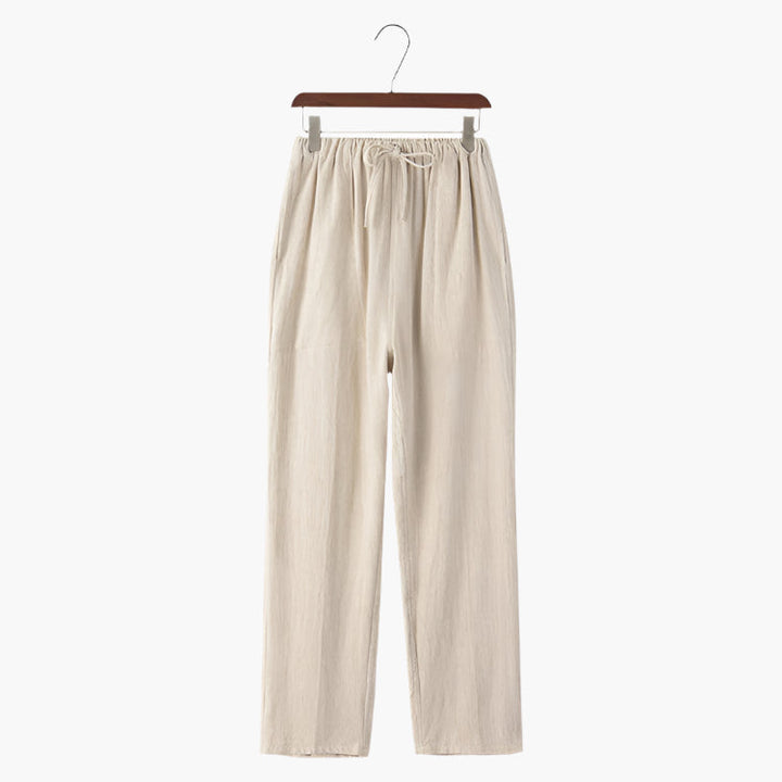 Walker - Pantalones ligeros de lino
