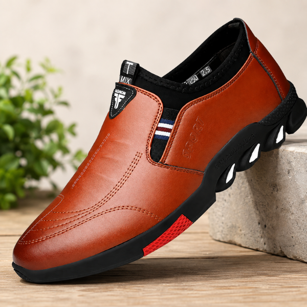 Saevan - Zapatos de vestir ligeros y antideslizantes de alta calidad