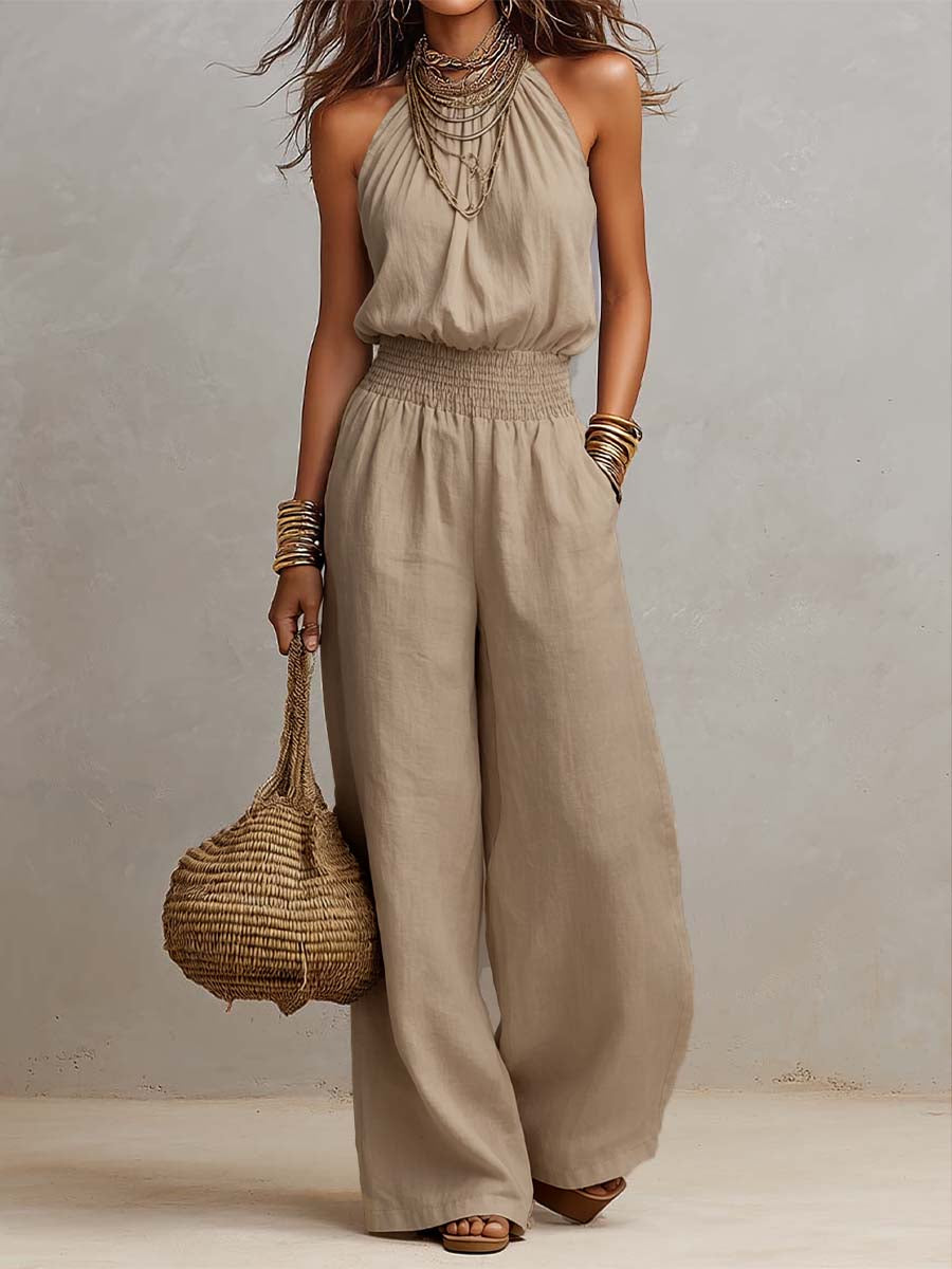 Elenie - Mono ligero de cuello halter