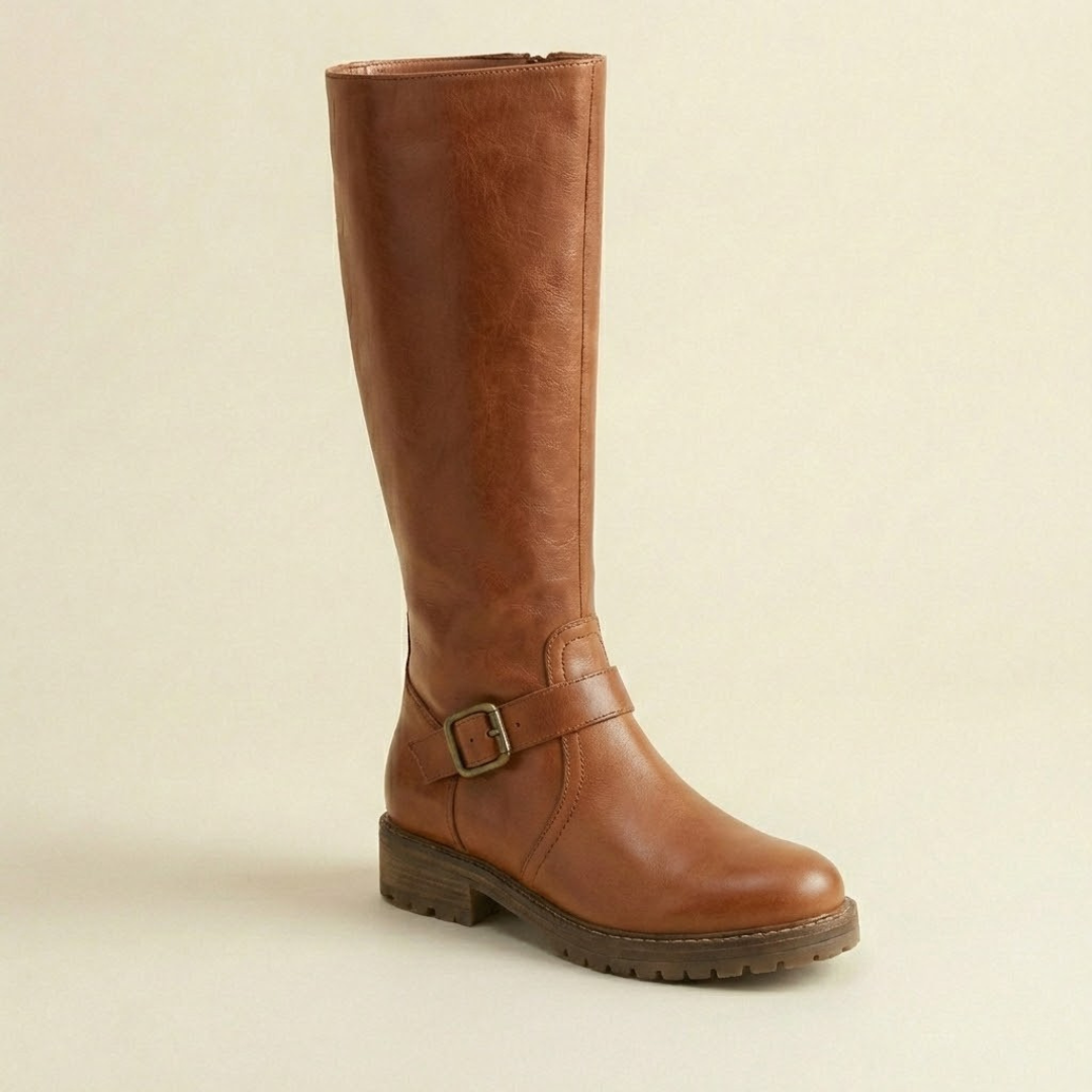 Estera - Botas de tacón con doble cierre