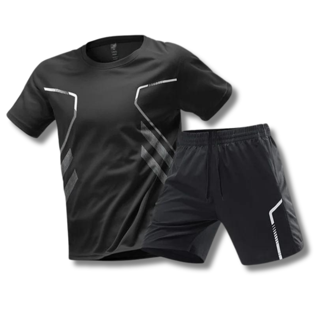 Caesar - Conjunto deportivo transpirable de dos piezas