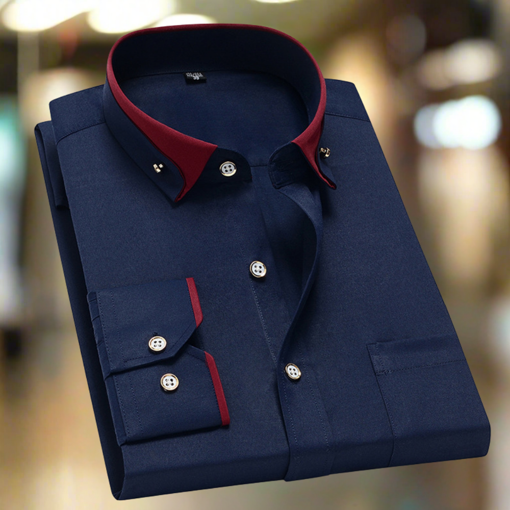 Falken - Camisa premium de botonadura frontal