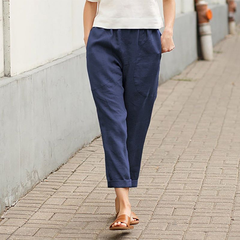Lyra - Pantalón recto de sastrería