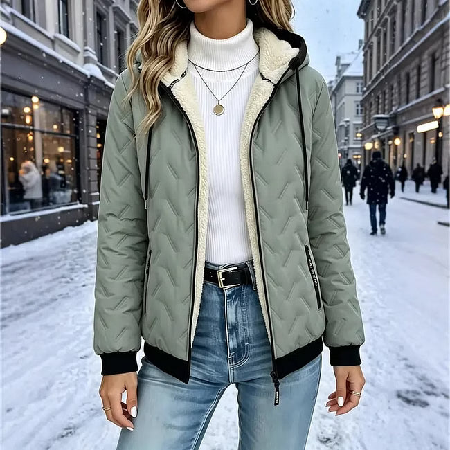 Beata - Sudadera con cremallera suave al tacto