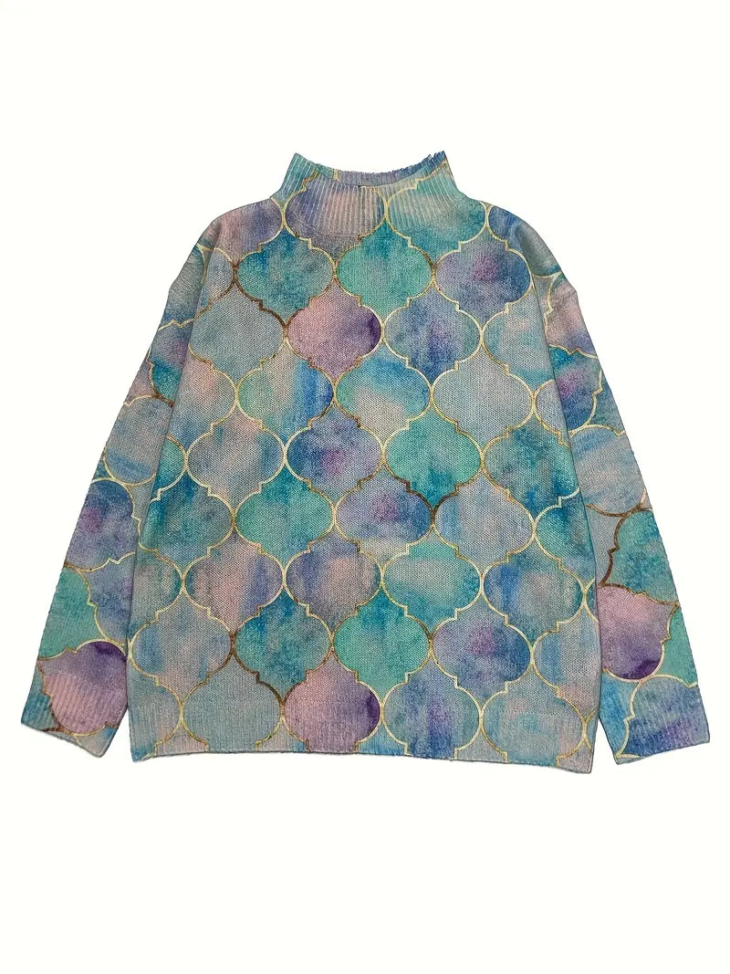 Esmée - Jersey de cuello alto de tacto suave
