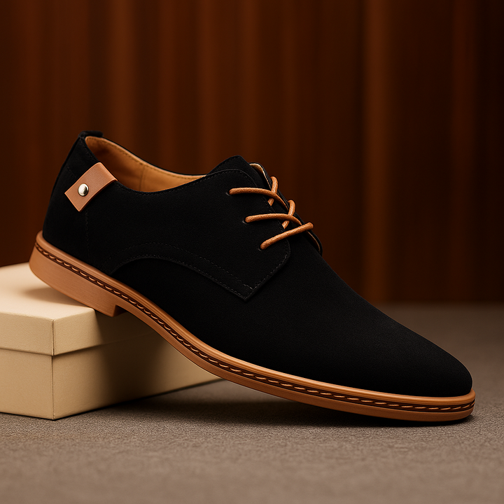 Blaine - Zapatos acordonados con textura