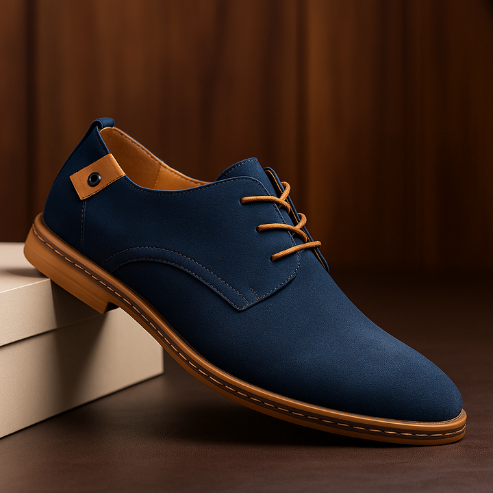Blaine - Zapatos acordonados con textura