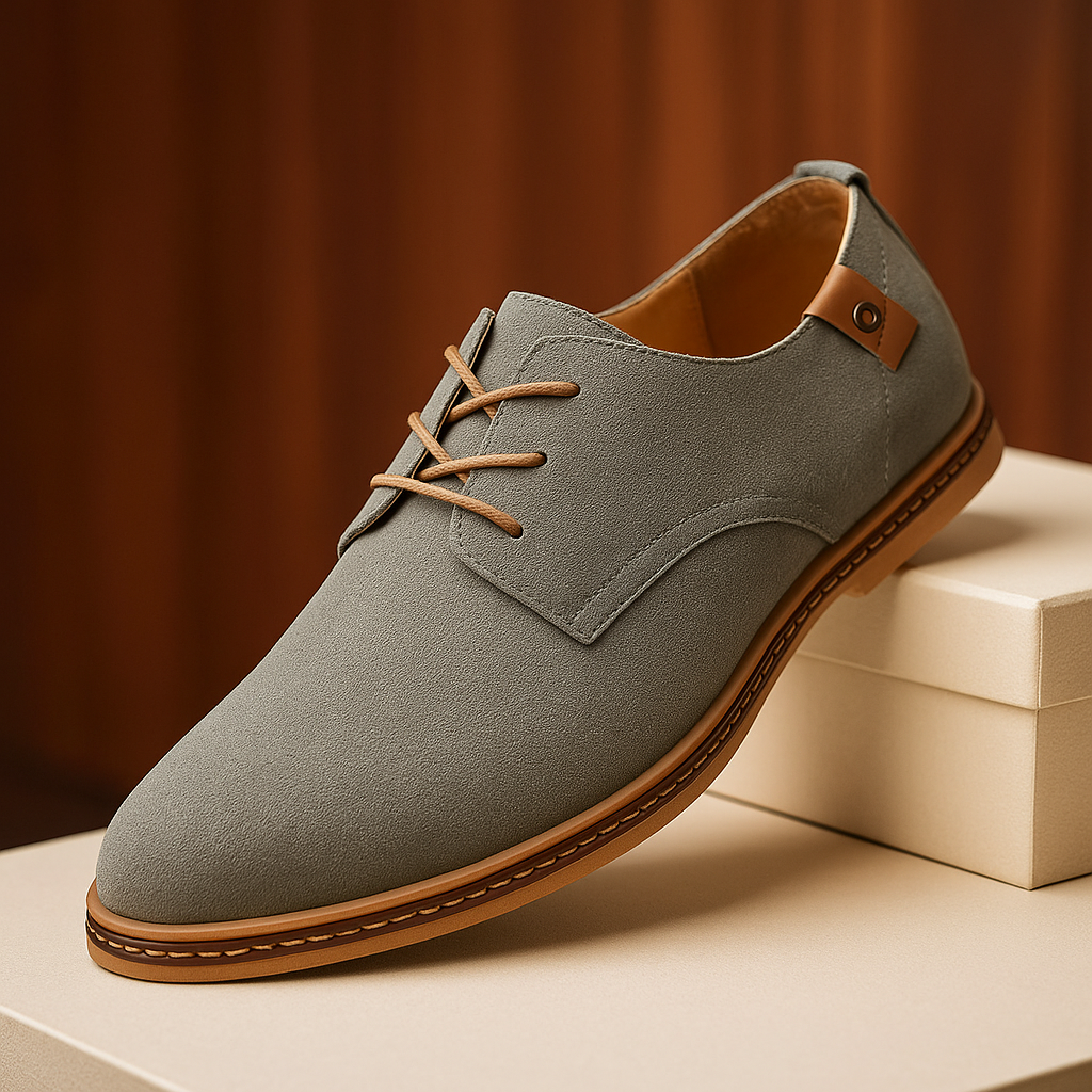 Blaine - Zapatos acordonados con textura