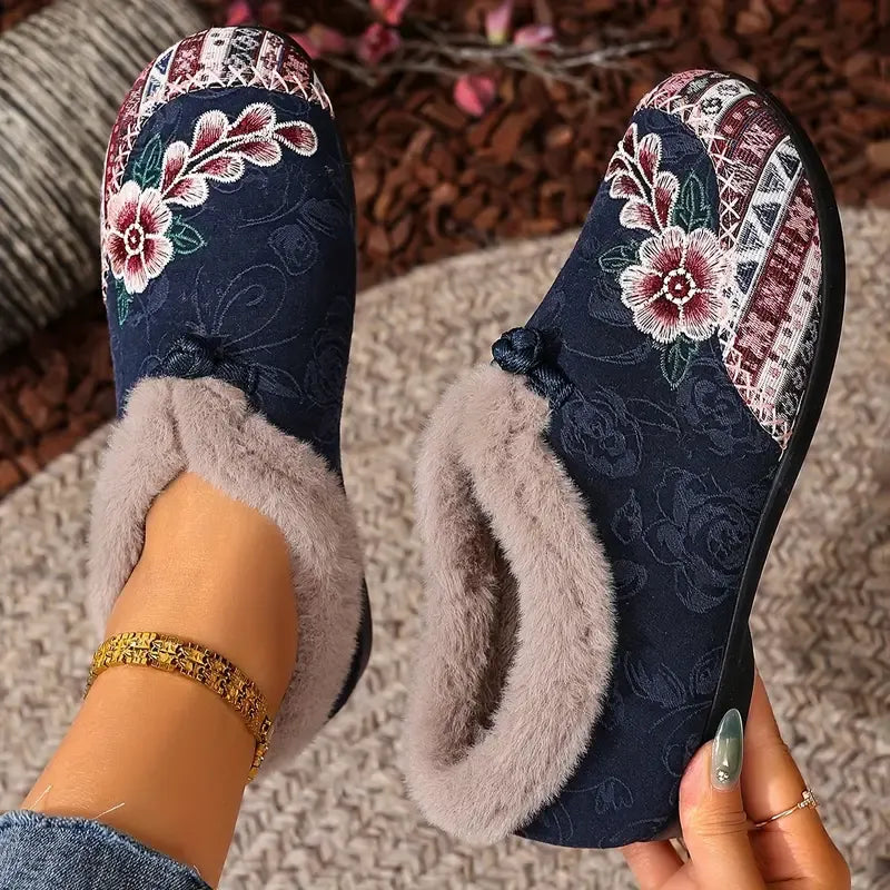 Isola - Zapatos sin cordones con forro floral