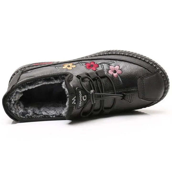 Verisse - Botines confort con bordado floral