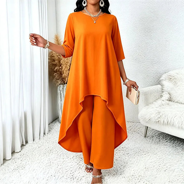 Laurivelle - Vestido largo de tallas grandes con tacto suave