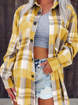 Nadira - Camisa de cuadros vichy fresca