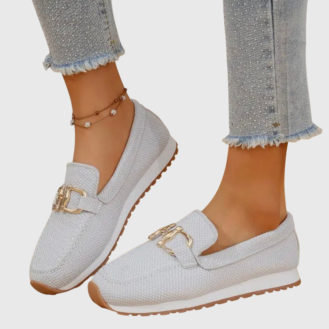 Rosamira - Mocasines acolchados sin agujetas