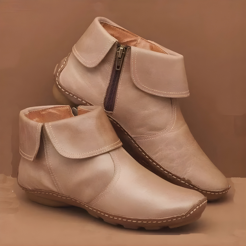 Winona - Botas de piel con vuelta