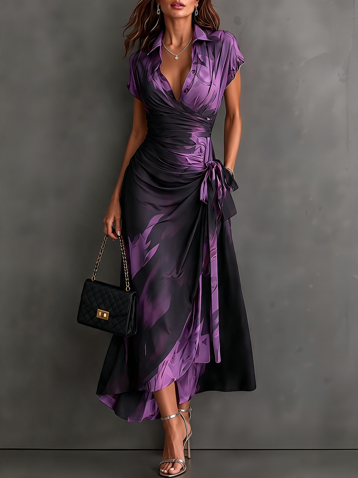 Kaia - Vestido camisero de tacto suave