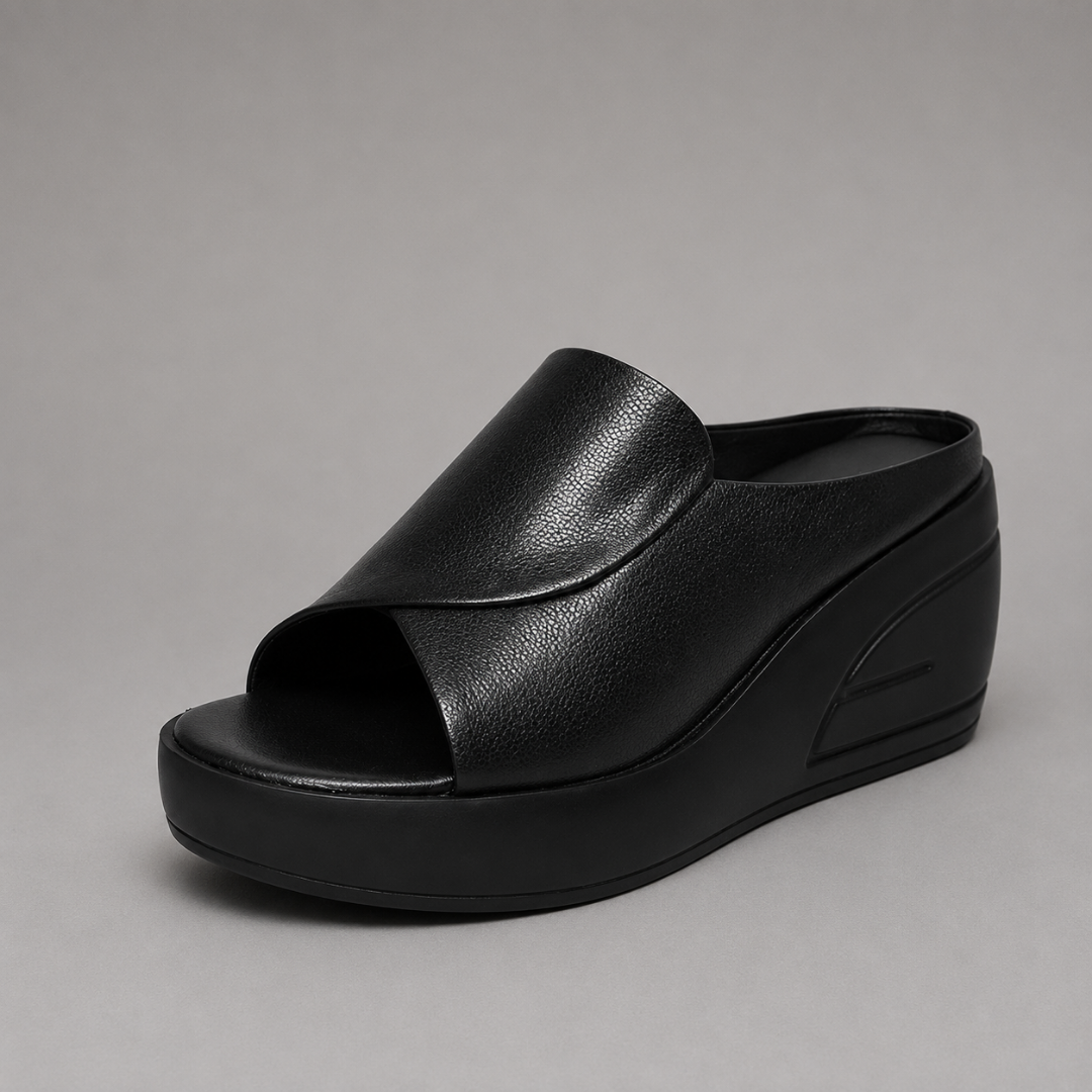 Alcinia - Sandalias de cuña tipo pala y cómodas
