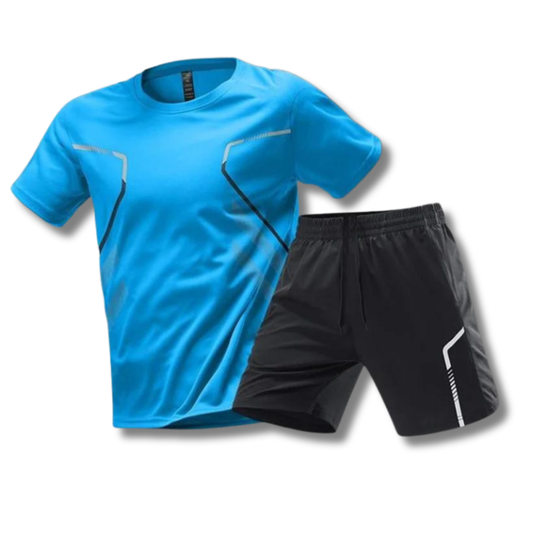 Caesar - Conjunto deportivo transpirable de dos piezas