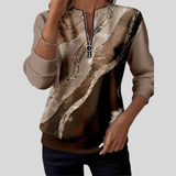 Baila - Sudadera con estampado vintage
