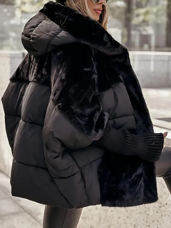 Audra - Chaqueta acolchada de invierno con capucha