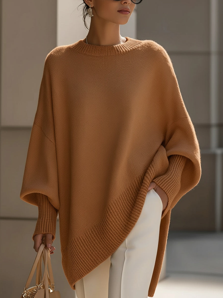 Ashlyn - Jersey oversize de tacto suave