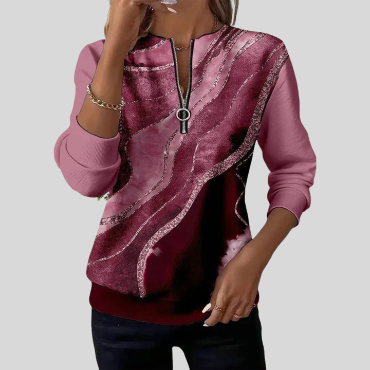 Baila - Sudadera con estampado vintage