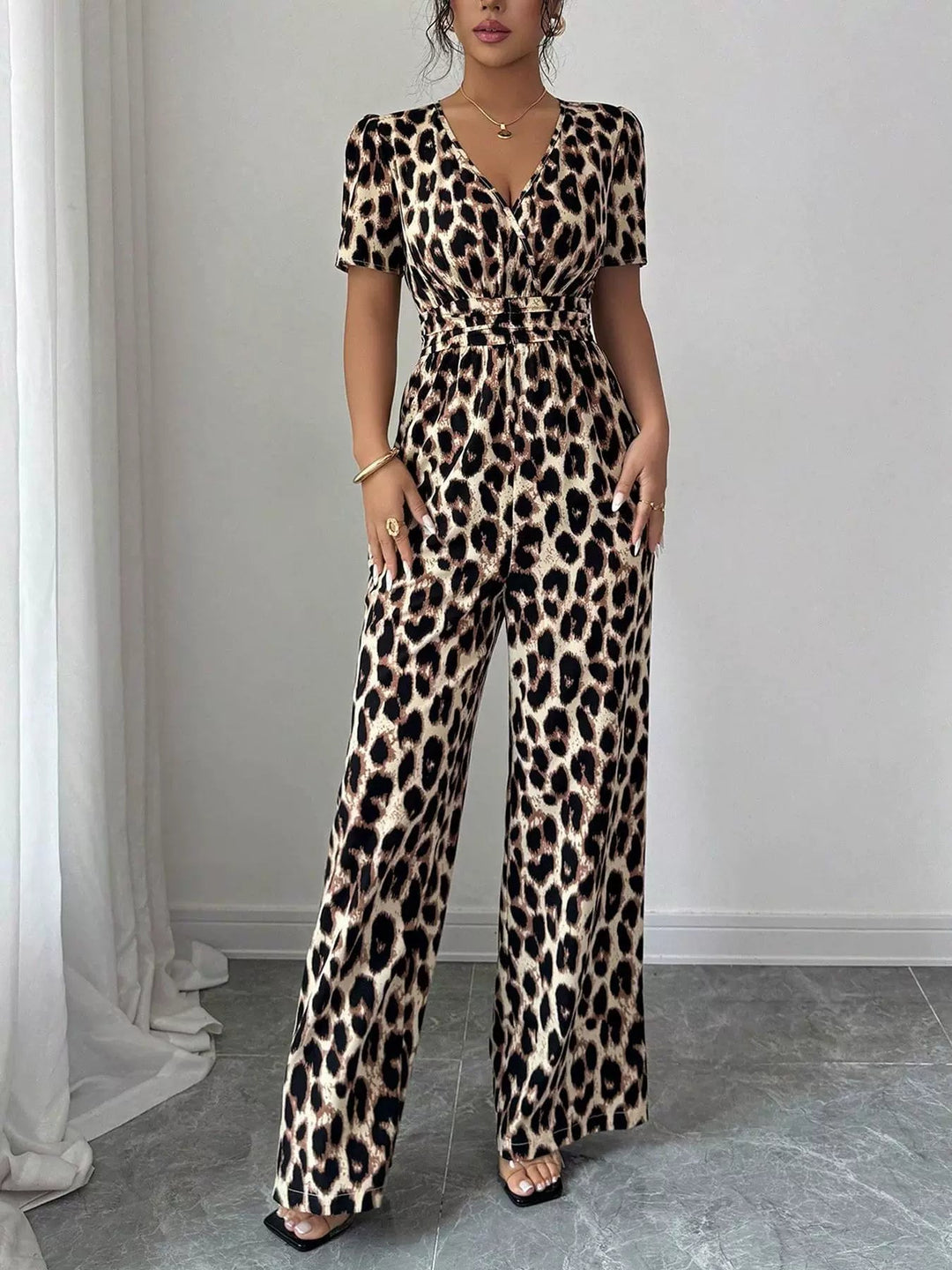Eveliora - Mono elegante de estampado animal