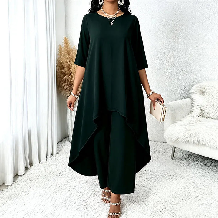 Laurivelle - Vestido largo de tallas grandes con tacto suave
