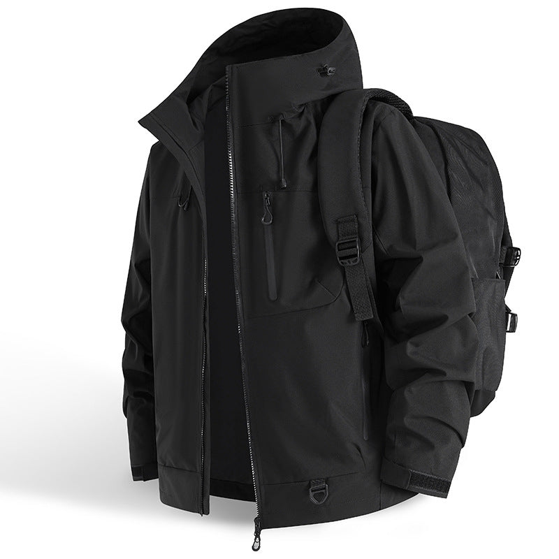 Campden - Chaqueta con capucha resistente a la intemperie