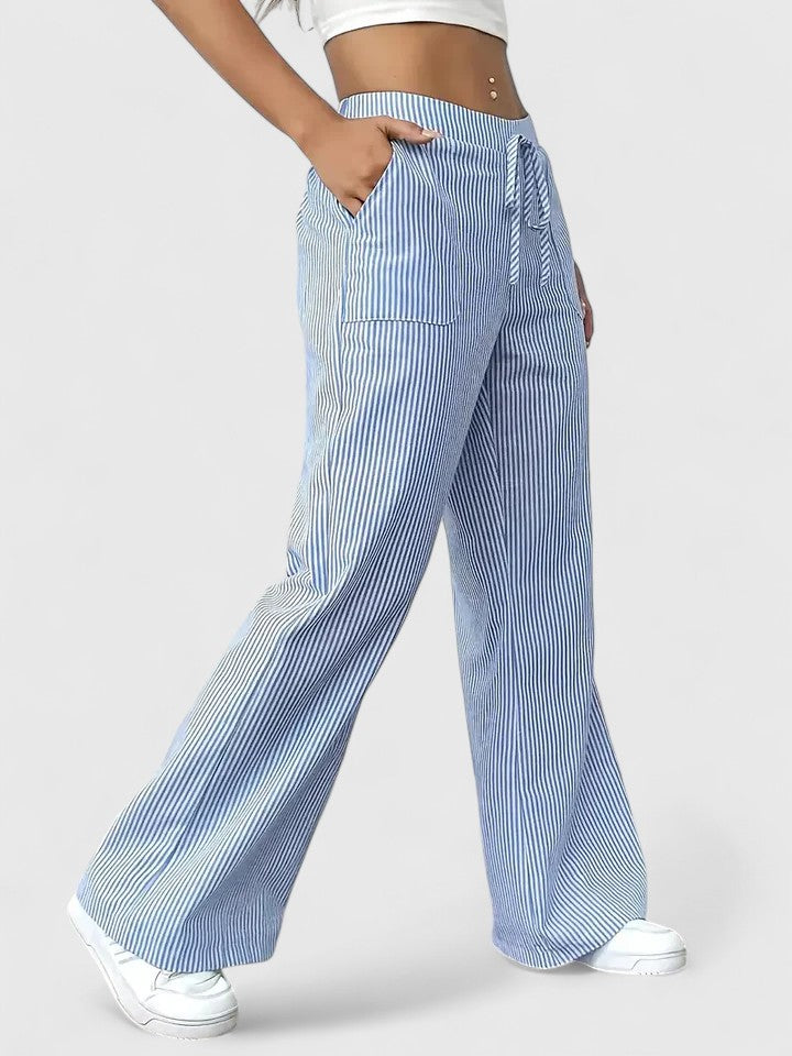 Chelsea - Pantalón de tacto suave con cordón ajustable