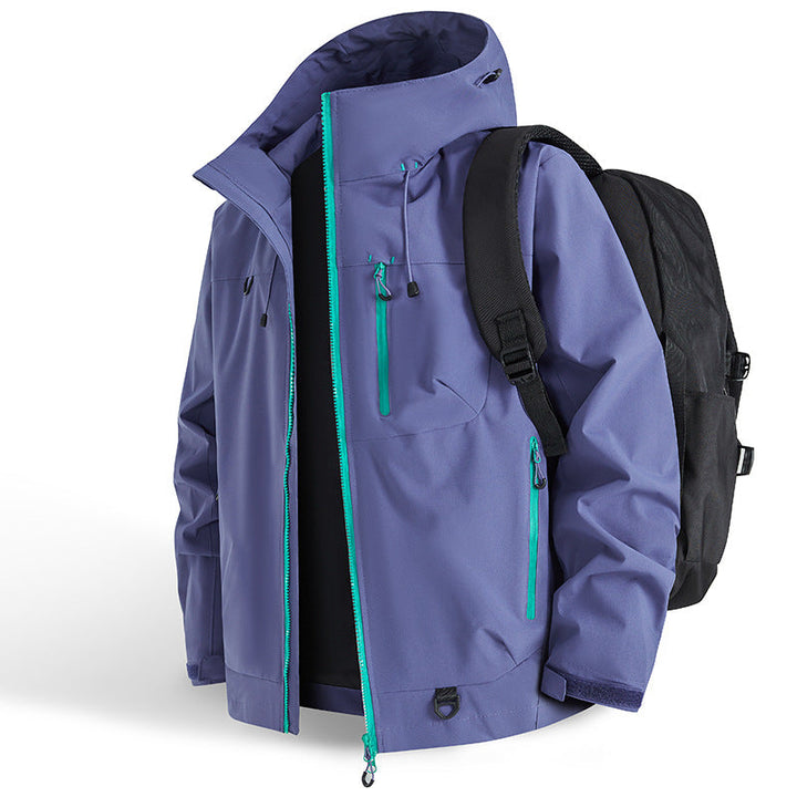 Campden - Chaqueta con capucha resistente a la intemperie