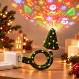 Festelle - Proyector LED para árbol de Navidad